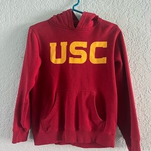 USC Cardinal Hoodie with Gold Logo